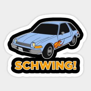 Schwing Sticker